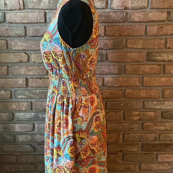 NY Collection Paisley Print Maxi Dress - Picture 4 of 14